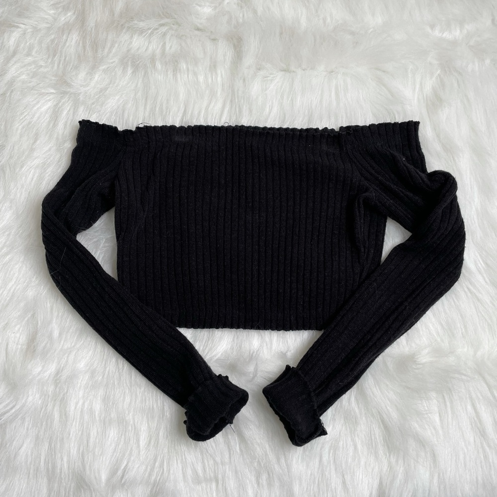 Sleepless Nights Off the Shoulder Top